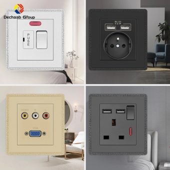 Standard Package Packed Ordinary Wall Socket for Business or Industry