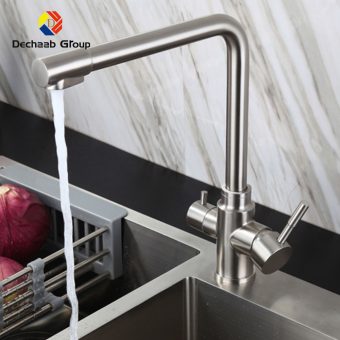 Deck Mounted Handle Kitchen Faucet Without Purified Water Outlet (Copy)