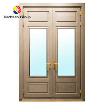 Exterior Casement Fire Rated Aluminum Doors Commerci Price