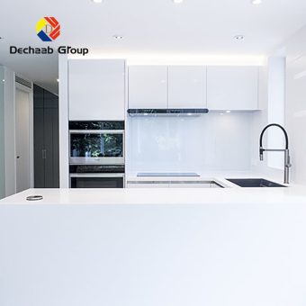 Bright Color Apartment Customized Size Durable Sainless Steel Kitchen Cabinet