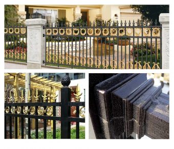 Aluminum Garden Fence with Low Price for Villa/Apartment as Wholesale or Retal