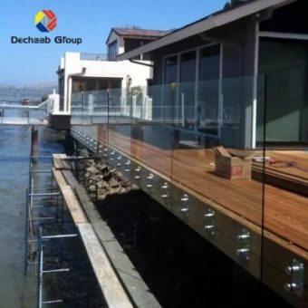 CE Certified Glass Railing for Safety and Decoration